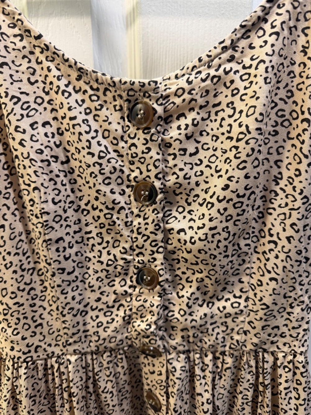 Jopra Cheetah Sun Dress Size Small - Picture 3 of 11